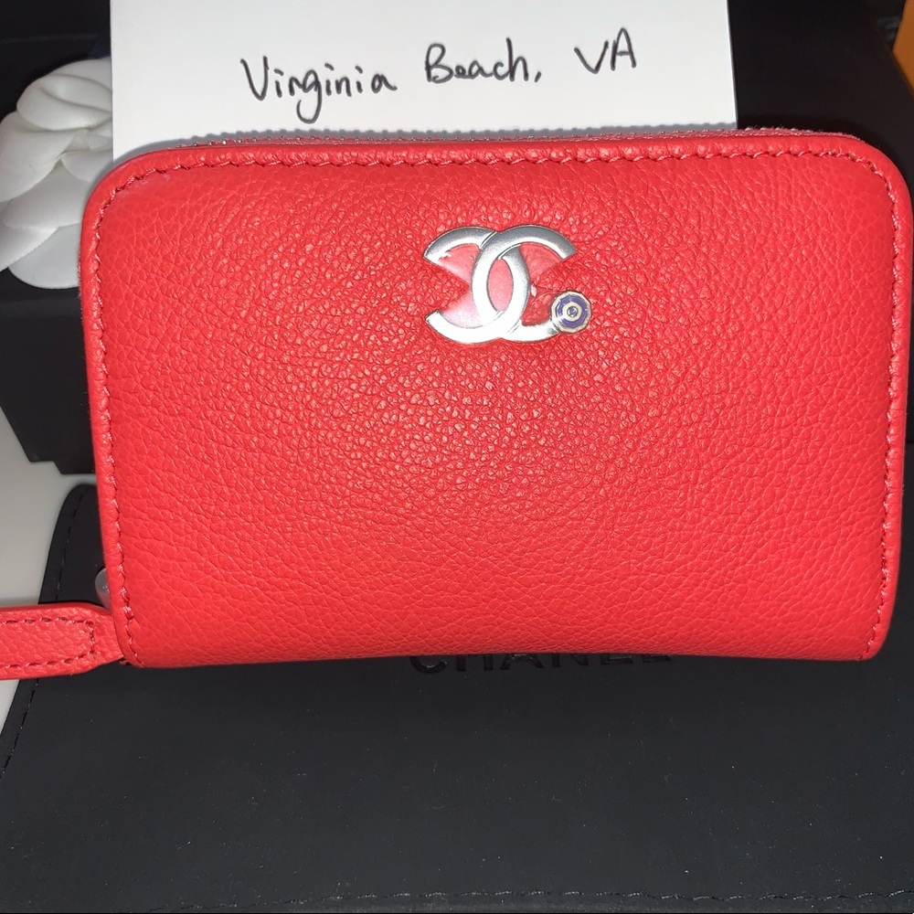 Chanel Zipped Card Holder